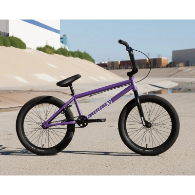 Rower BMX Sunday Primer fioletowy - 20.75