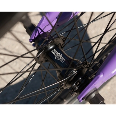 Rower BMX Sunday Primer fioletowy - 20.75