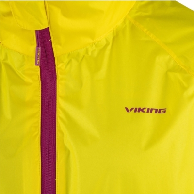 Kurtka damska Viking Rainier żółta - XXL