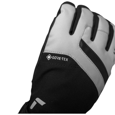 Rękawice narciarskie Reusch Booster GORE-TEX czarno-białe - 8.5