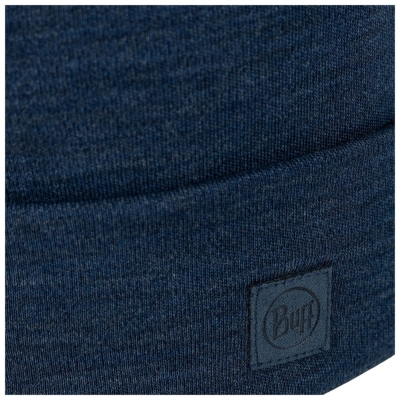 Czapka Buff Merino Heavyweight granatowa