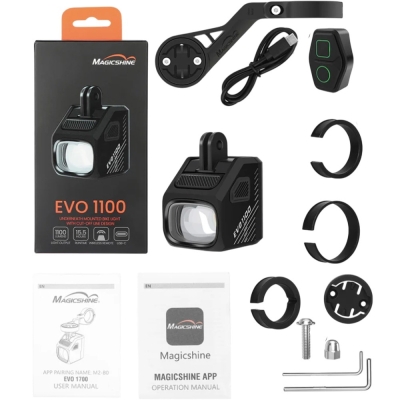 Lampka przednia Magicshine EVO 1100 czarna