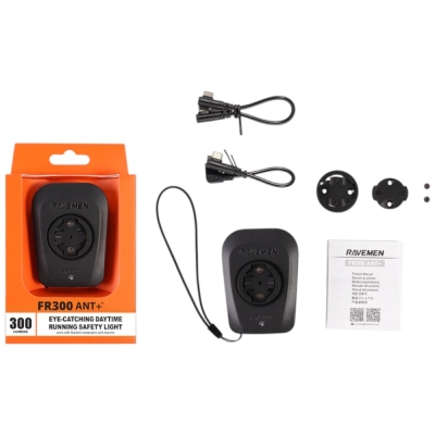 Lampka przednia Ravemen FR300 ANT+ do nawigacji Garmin