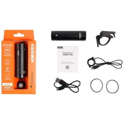 Lampka przednia Ravemen CR800
