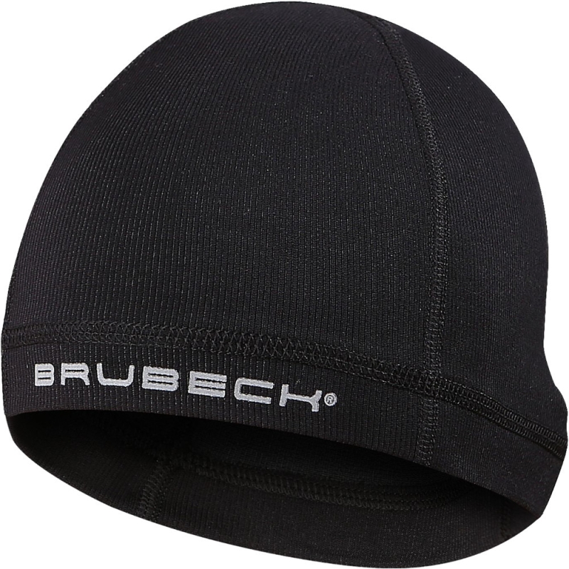 Czapka Brubeck Active Wool czarna