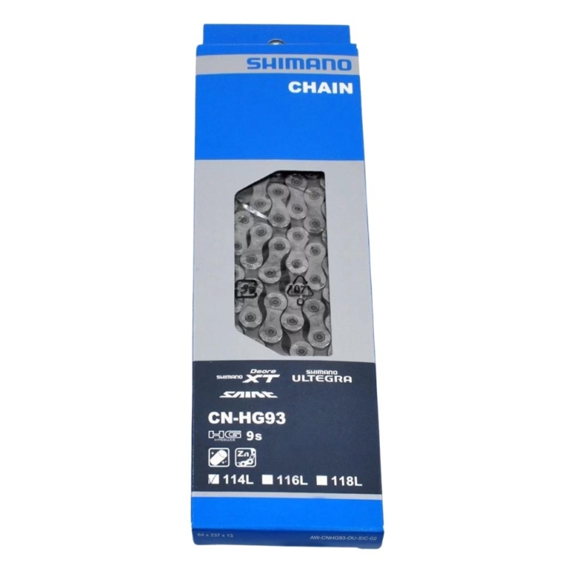 Shimano CN HG93 Łańcuch Ultegra Deore XT + pin