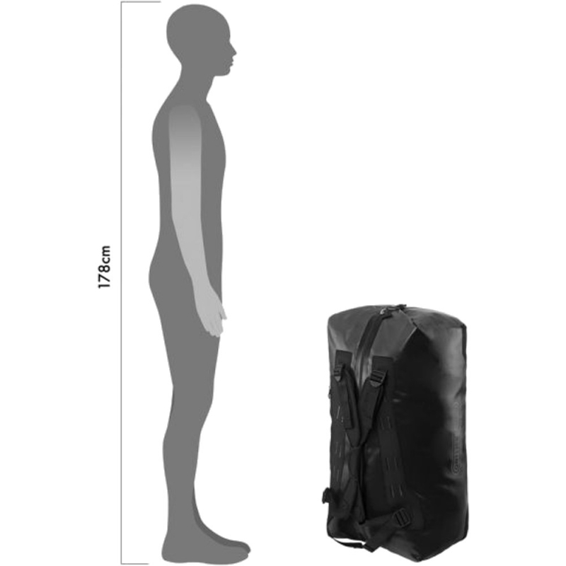 Torba podróżna Ortlieb Duffle czarna