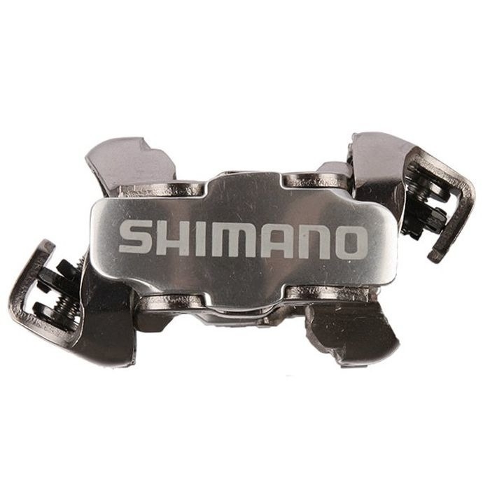 Pedały rowerowe Shimano SPD PD-M540 srebrne + bloki