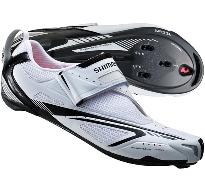 Buty triathlonowe Shimano SH-TR60 biało-czarne