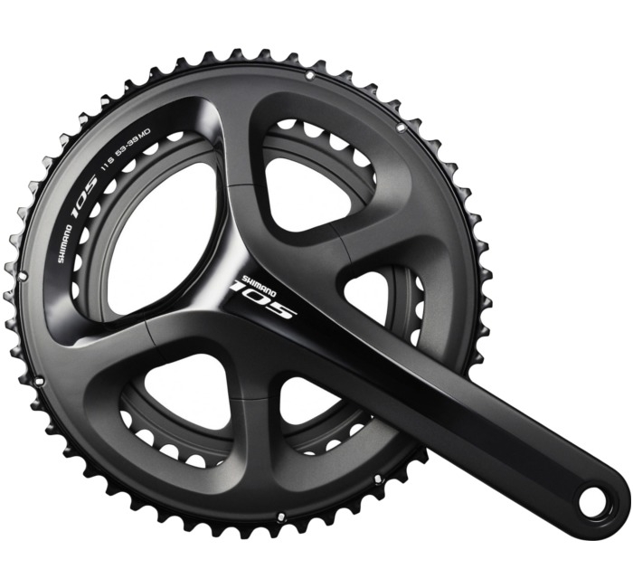 Shimano FC 5800 105 Korba rowerowa szosowa czarna