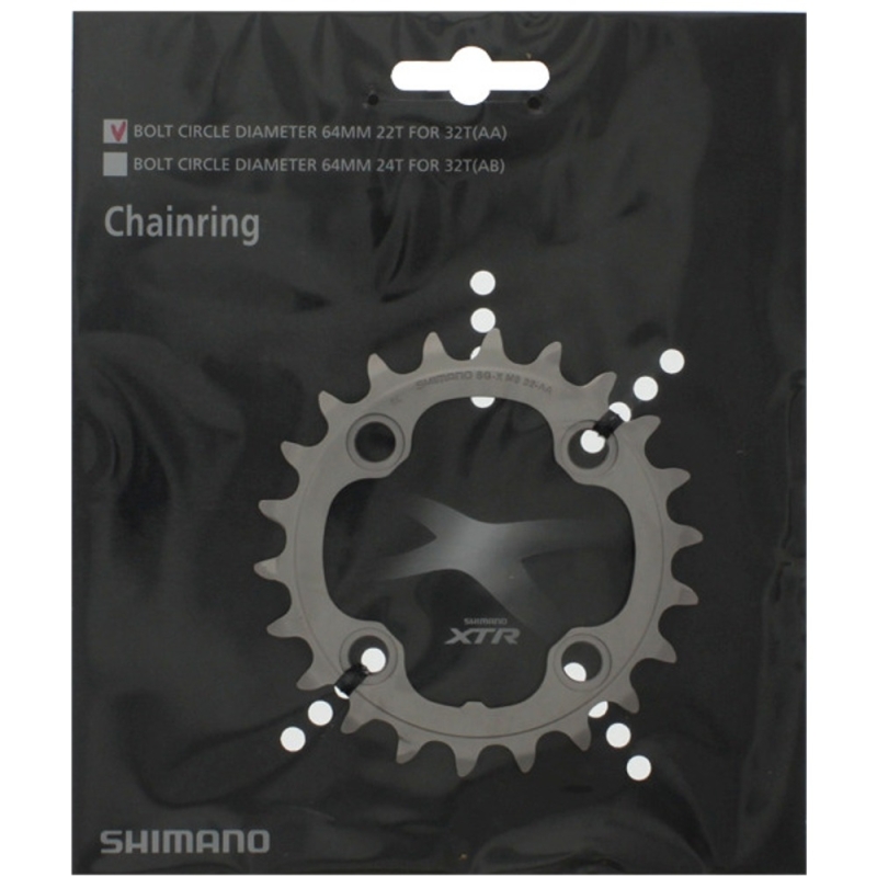Tarcza mechanizmu korbowego Shimano XTR FC-M970 (22T)