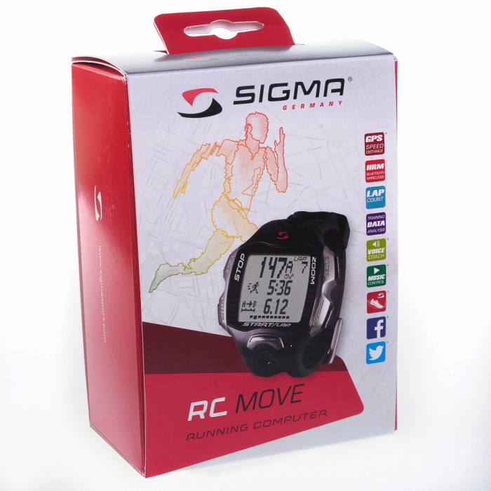 Pulsometr Sigma RC Move czarny