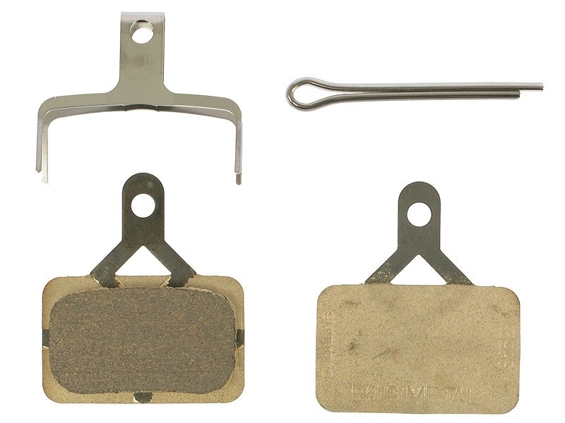 Okładziny hamulcowe Shimano E01S metaliczne (BRM 575 / 486 / 485 / 445)