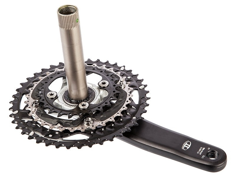 Mechanizm korbowy Shimano SLX FC-M670 czarny