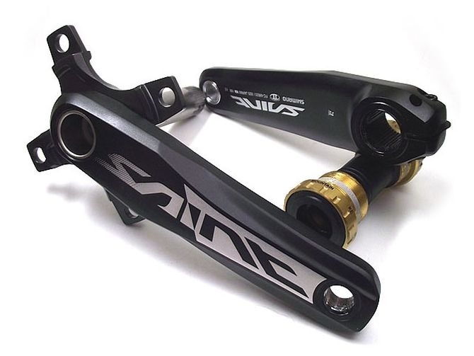 Mechanizm korbowy Shimano Saint FC-M820 czarny