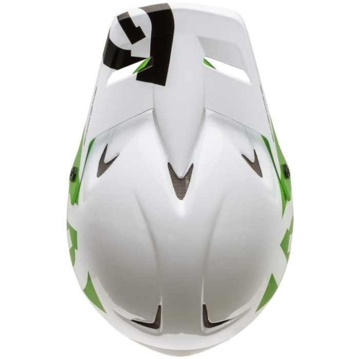 Kask rowerowy Fullface SixSixOne 661 Rage czarno-zielony