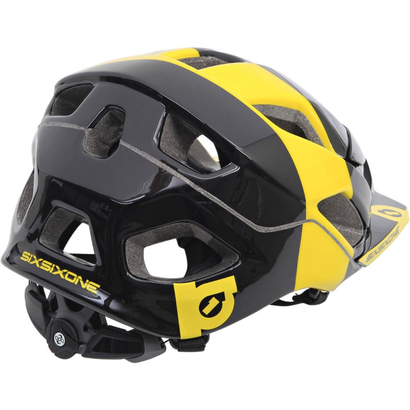 Kask rowerowy SixSixOne 661 EVO AM czarno-żółty