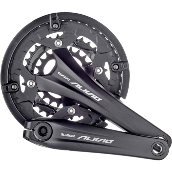 Mechanizm korbowy Shimano Alivio FC-T4060 czarny