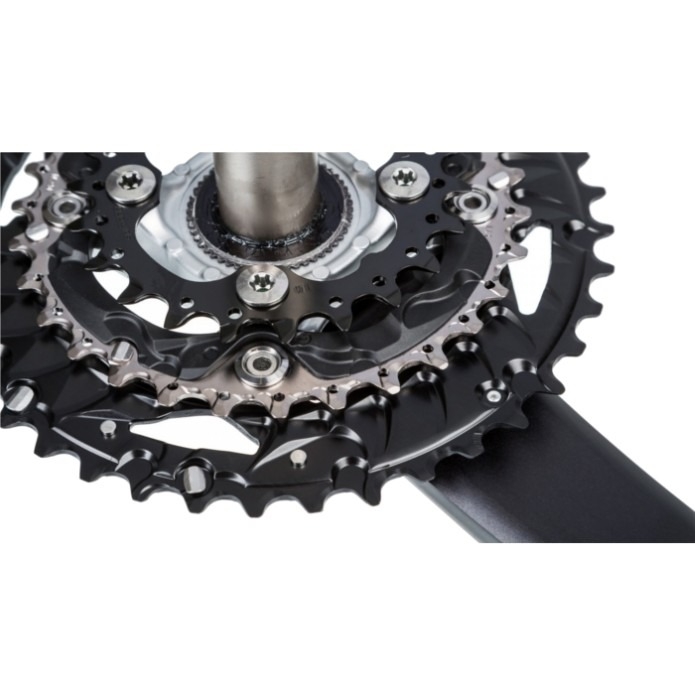 Mechanizm korbowy Shimano SLX FC-M672 czarny