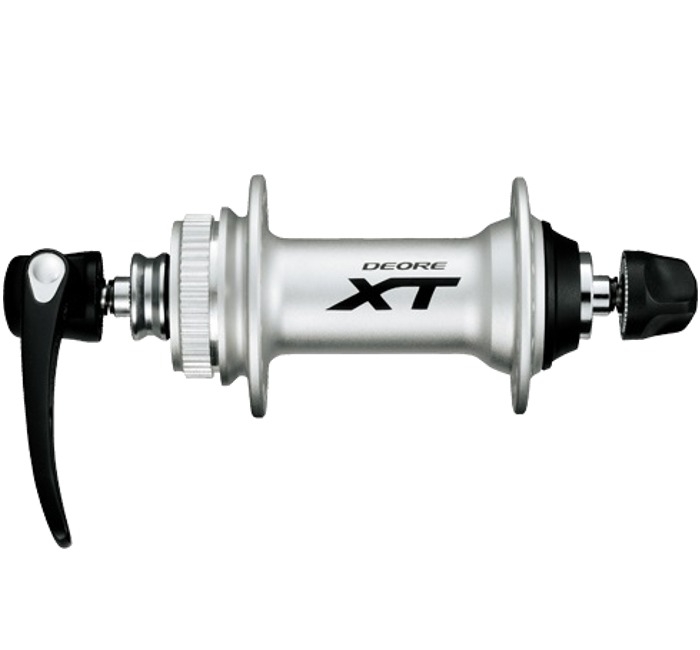 Shimano HB M785 Deore XT Piasta przednia Center Lock srebrna