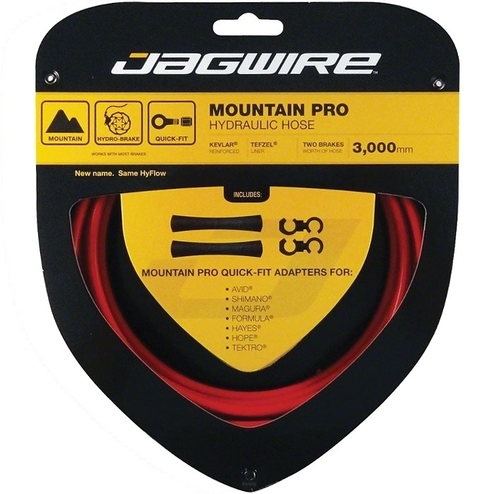 Przewód hydrauliczny Jagwire Mountain Pro Kevlar 3m czerwony