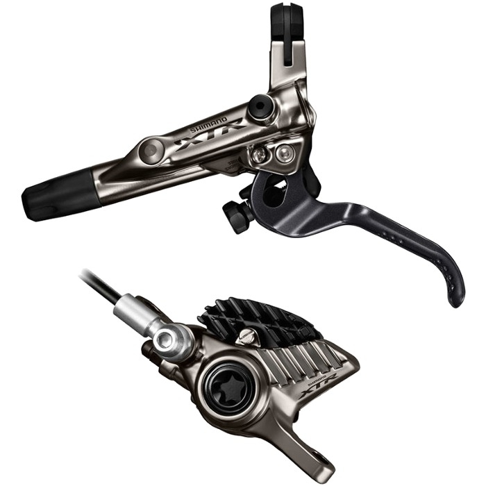 Shimano XTR BR M9020 Hamulcec tarczowy przedni PM okł. metaliczna z radiatorem