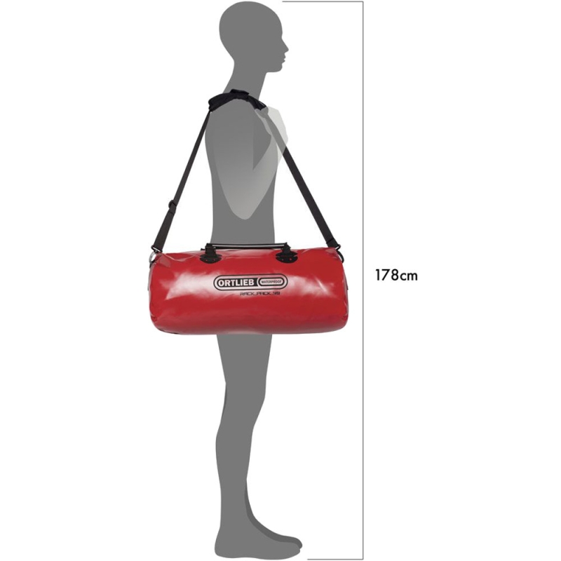 Torba na bagażnik Ortlieb Rack Pack czerwona