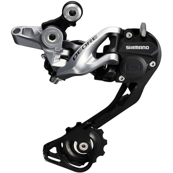 Przerzutka tylna Shimano Deore RD-M615 Shadow Plus srebrna