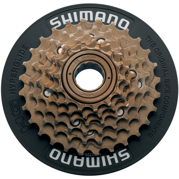 Shimano MF TZ20 6rz. Wolnobieg 14-28z + osłona