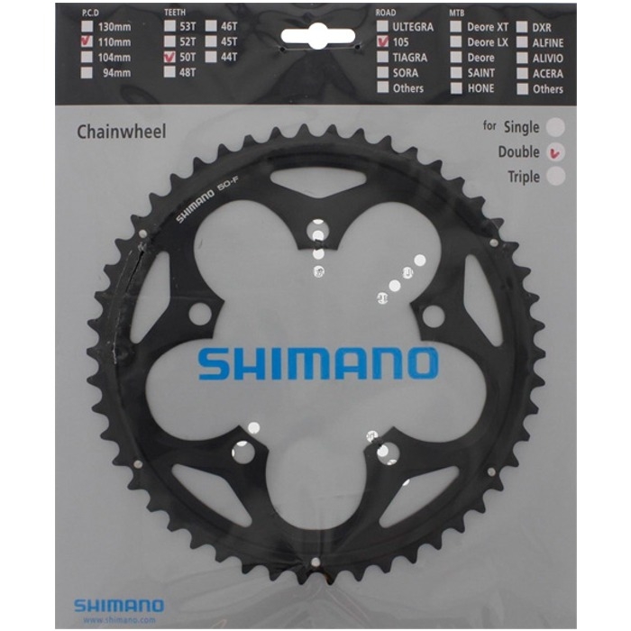 Tarcza mechanizmu korbowego Shimano 105 FC-5750 (50T)