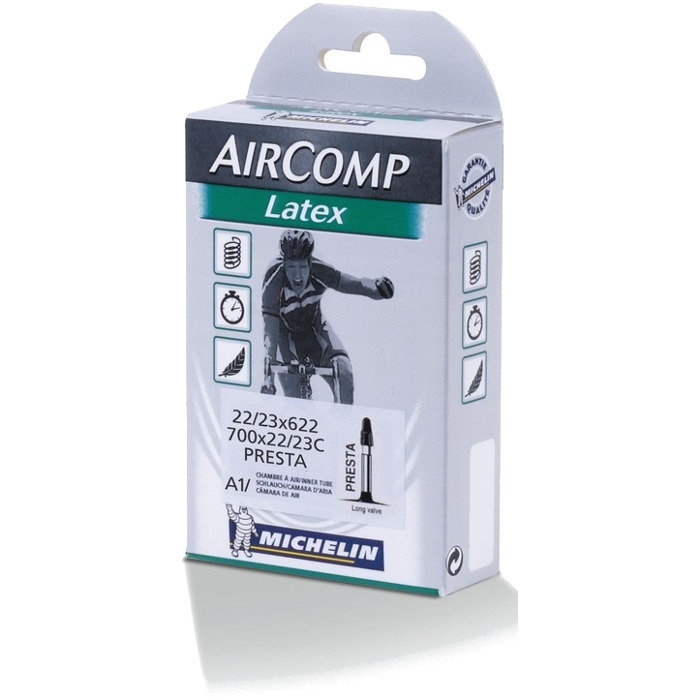 Michelin A1 Aircomp Latex 700 x 18/20C presta 36mm Dętka