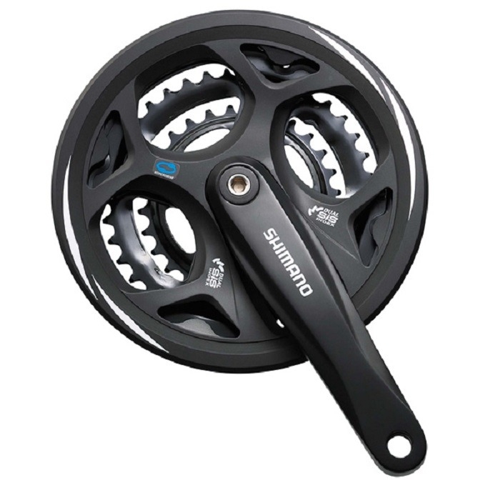 Mechanizm korbowy Shimano FC-M311 czarny