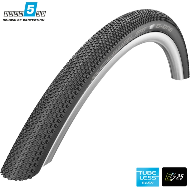 Schwalbe G-One Allround 700c MS TL-E OSC Opona przełajowa zwijana