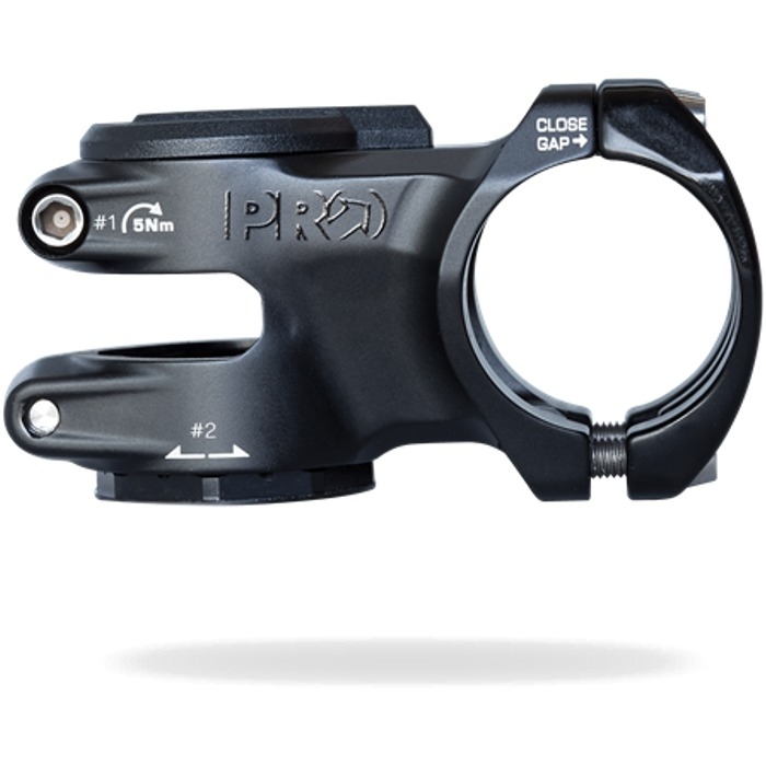 Mostek PRO Tharsis Trail Di2 0st. 31.8mm czarny