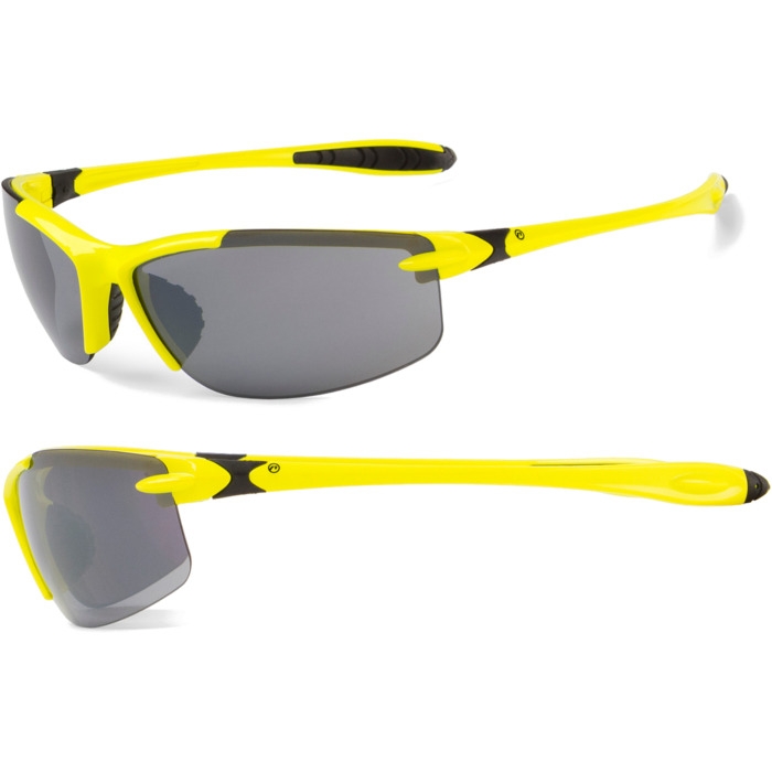Okulary rowerowe Accent Tempest żółto-czarne