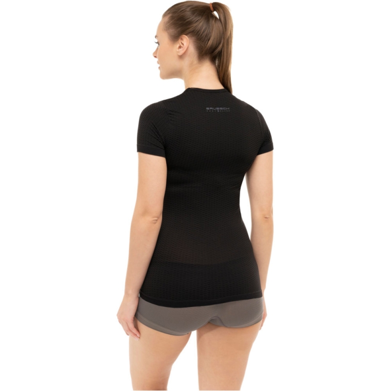 Koszulka Brubeck Base Layer unisex grafitowa