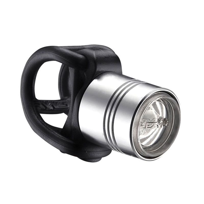 Zestaw lampek rowerowych Lezyne LED Femto Drive srebrny