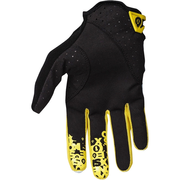 Rękawiczki SixSixOne 661 Recon szaro-zółte