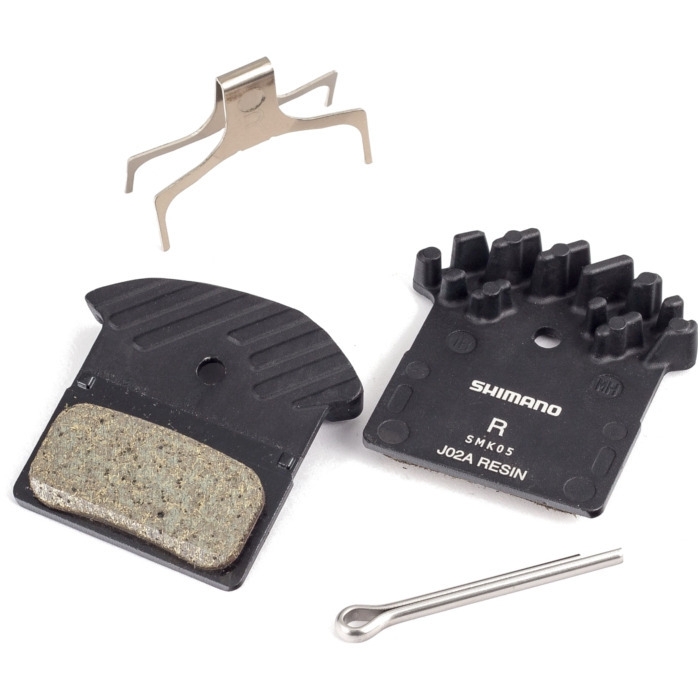 Okładziny hamulcowe Shimano J02A żywiczne (XTR / XT / SLX / Deore)