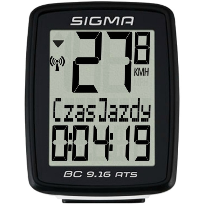 Licznik rowerowy bezprzewodowy Sigma BC 9.16 ATS
