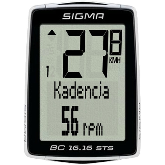 Licznik rowerowy bezprzewodowy Sigma BC 16.16 STS CAD