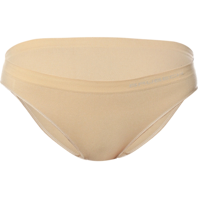 Majtki damskie Brubeck Bikini Comfort Cotton beżowe