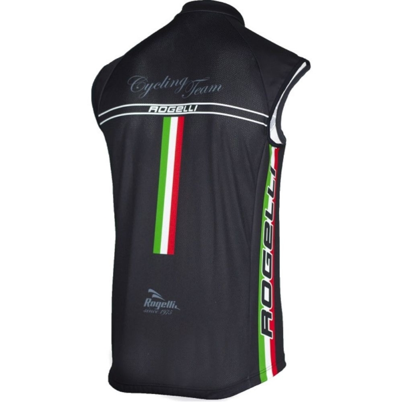 Kamizelka rowerowa Rogelli Team czarna