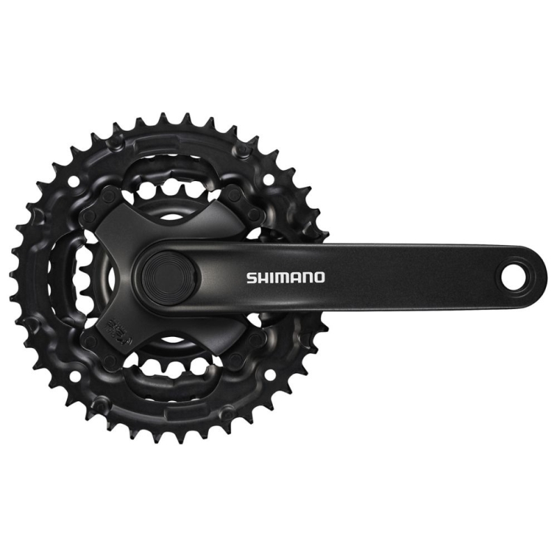 Mechanizm korbowy Shimano Tourney FC-TY301 czarny