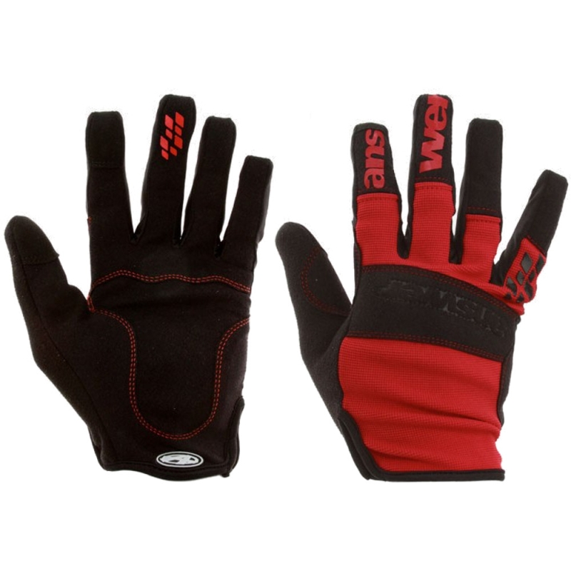 Rękawiczki Answer Enduro czarno-czerwony