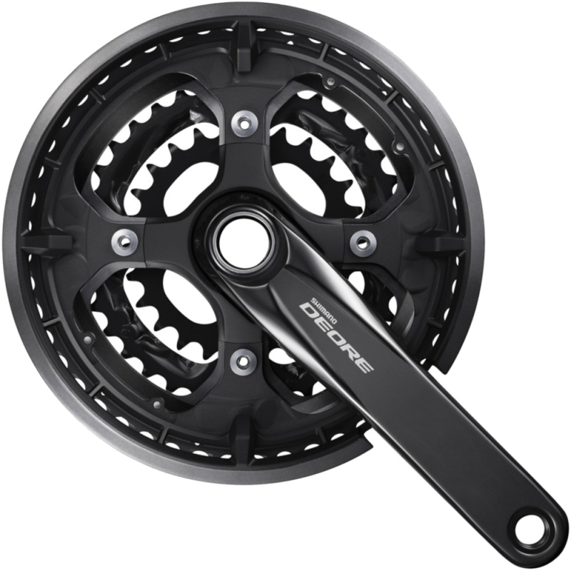 Mechanizm korbowy Shimano Deore FC-T6010 czarny