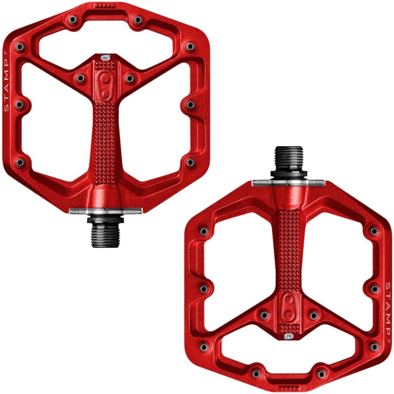 Pedały rowerowe Crank Brothers Stamp 7 Small czerwone