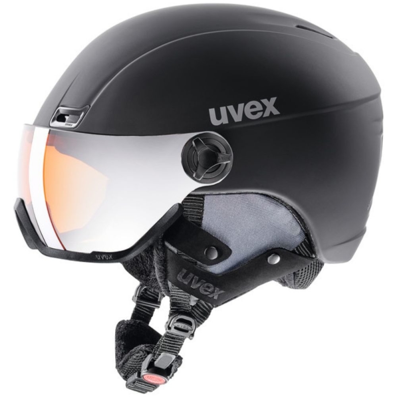 Kask narciarski Uvex HLMT 400 Visor Style czarny