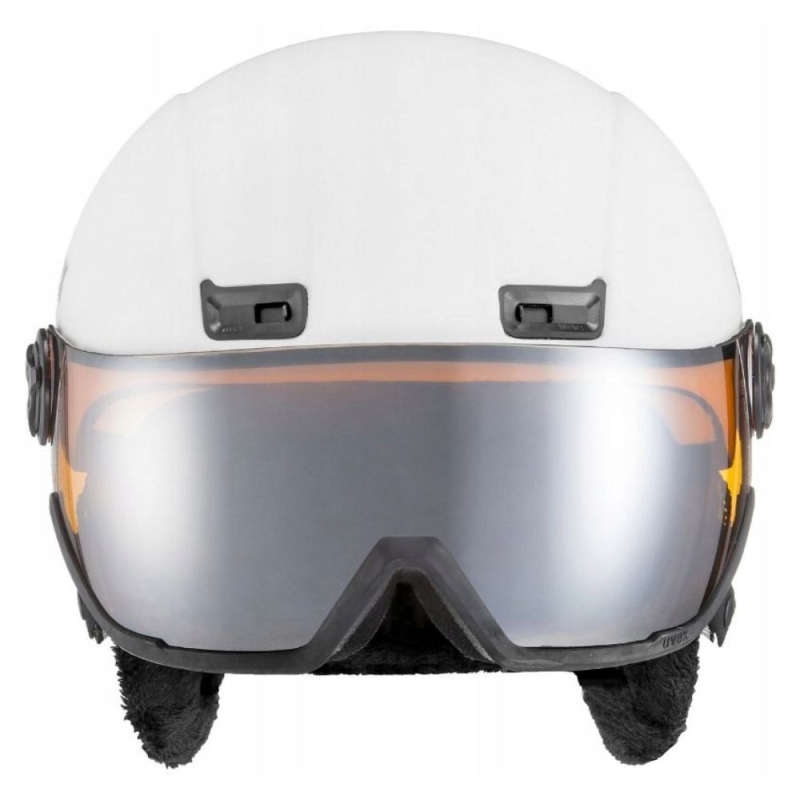 Kask narciarski Uvex HLMT 400 Visor Style biały