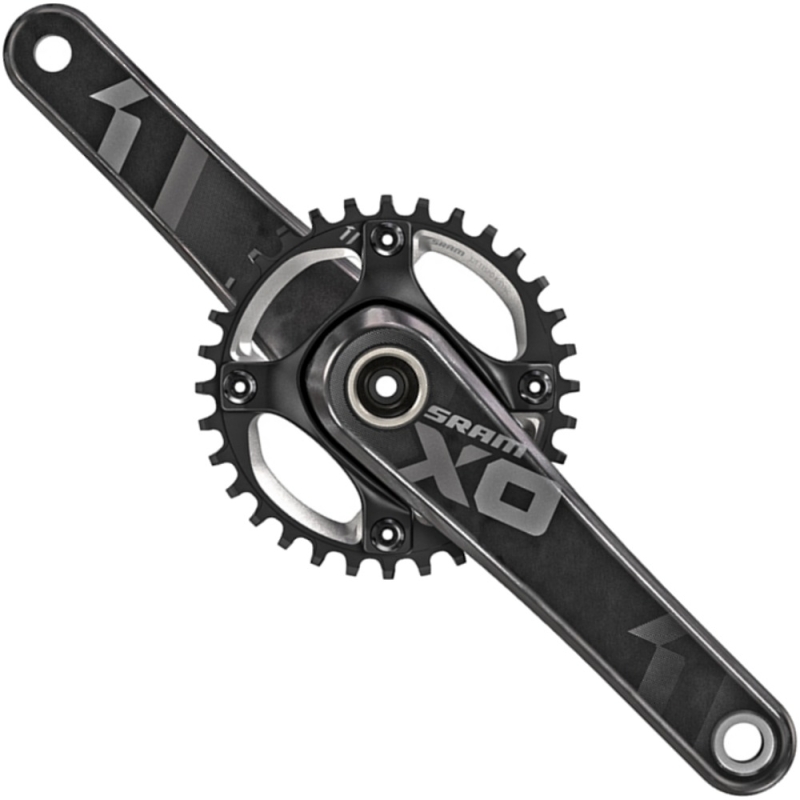 Mechanizm korbowy SRAM X01 X-Sync GXP Carbon czarny